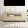VidaXL Tv meubel 120x35x43 cm bewerkt hout sonoma eikenkleurig online kopen