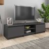 VidaXL Tv meubel 140x40x35, 5 cm bewerkt hout hoogglans grijs online kopen