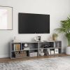 VidaXL Tv meubel 149x30x52 cm spaanplaat betongrijs online kopen