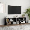 VidaXL Tv meubel 149x30x52 Cm Spaanplaat Hoogglans Grijs online kopen