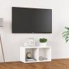 VidaXL Tv meubel 72x35x36, 5 Cm Bewerkt Hout Wit online kopen