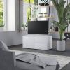 VidaXL Tv meubel 80x34x36 cm bewerkt hout wit online kopen