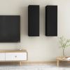 VidaXL Tv meubelen 2 st 30, 5x30x90 cm spaanplaat zwart online kopen