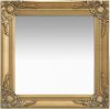 VidaXL Wandspiegel barok stijl 50x50 cm goudkleurig online kopen