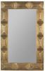 Dutchbone Spiegel 'Volan' mangohout, 110x70cm, kleur goud online kopen