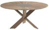 Hartman Provence Crossleg Ronde Teak Tuintafel 150 X 75 Cm Light online kopen