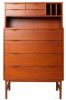 HKliving Wooden Secretaire grijsblauw online kopen