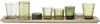 Bloomingville Waxinelichthouder Sida Groen 50x11x14 cm, Set of 9 online kopen