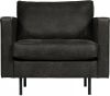 Be Pure Home Fauteuil Rodeo Classic zwart BePureHome online kopen