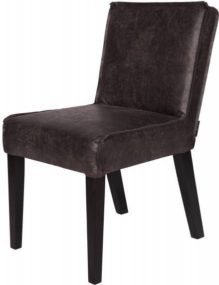 BePureHome Rodeo Eetkamerstoel Zwart (Set Van 2) - Meubelmooi.nl