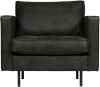 Be Pure Home Fauteuil Rodeo Classic zwart BePureHome online kopen