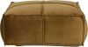 BePureHome Poef 'Rodeo' Velvet, 60cm, kleur Honey(Geel ) online kopen