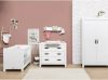 Bopita Lucca 3-Delige Babykamer Bed Commode 2-Deurskast Wit online kopen