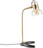 Dutchbone Tafellamp 'Neville' Brass en glas online kopen