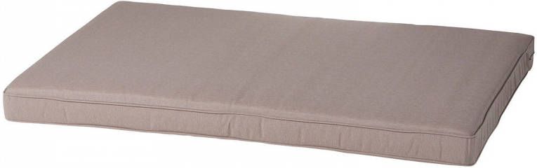 Madison kussens Loungekussen Pallet 120x80cm carré, Outdoor Panama taupe -  Meubelmooi.nl