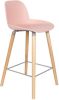 Zuiver Albert Kuip Stoel Counter Hout/Kunststof 45 x 89 cm Donkergrijs online kopen