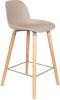 Zuiver Albert Kuip Stoel Counter Hout/Kunststof 45 x 89 cm Donkergrijs online kopen