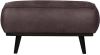 BePureHome Hocker 'Statement' Eco Leder, kleur Grijs online kopen