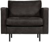 Be Pure Home Fauteuil Rodeo Classic zwart BePureHome online kopen