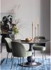 BePureHome Eetkamerstoel 'Vogue' Velvet, kleur Onyx(Groen ) online kopen