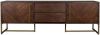Dutchbone Tv meubel 'Class' Antique Brass, 180 x 60cm, kleur Bruin online kopen
