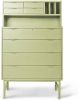 HKliving Wooden Secretaire grijsblauw online kopen