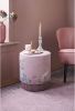 Pip Studio Poef 'Jolie' Velvet, 40cm, kleur Roze online kopen