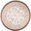 Scandic House Vloerkleed Reza rond 160 cm roze/grijs online kopen