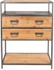 Wants and Needs dressoir samuel grijs/hout 90 x 70 x 38 online kopen