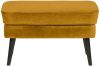 WOOOD Hocker 'Rocco' Velvet, kleur Oker online kopen