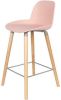 Zuiver Albert Kuip Stoel Counter Hout/Kunststof 45 x 89 cm Donkergrijs online kopen
