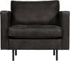 Be Pure Home Fauteuil Rodeo Classic zwart BePureHome online kopen