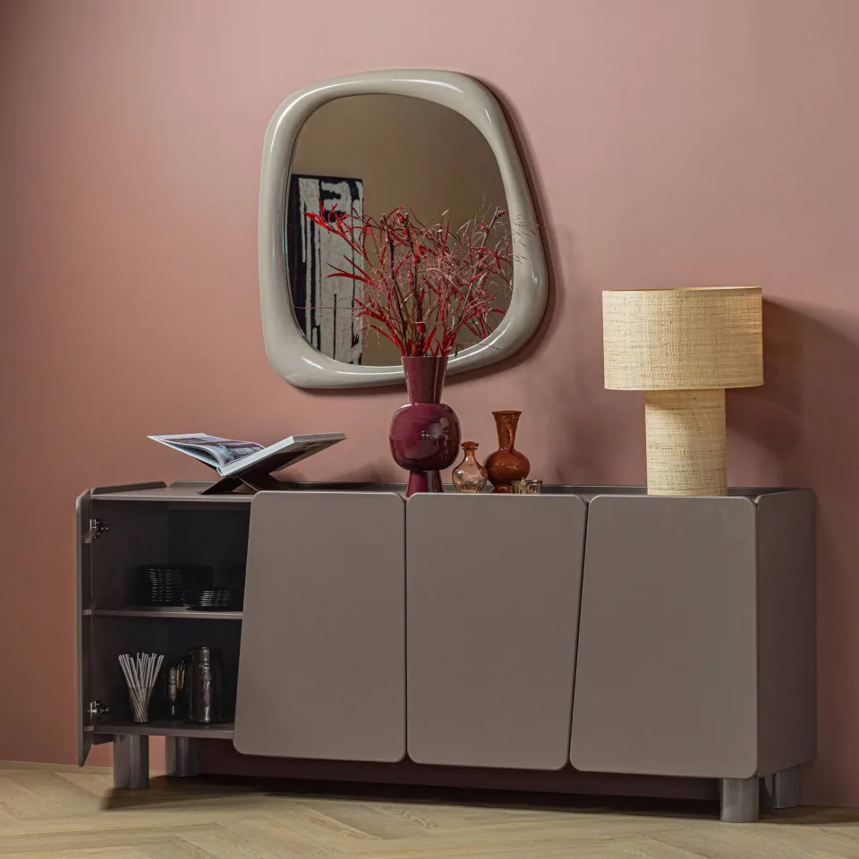 WOOOD Root dressoir 200 cm truffel bruin, foto 4