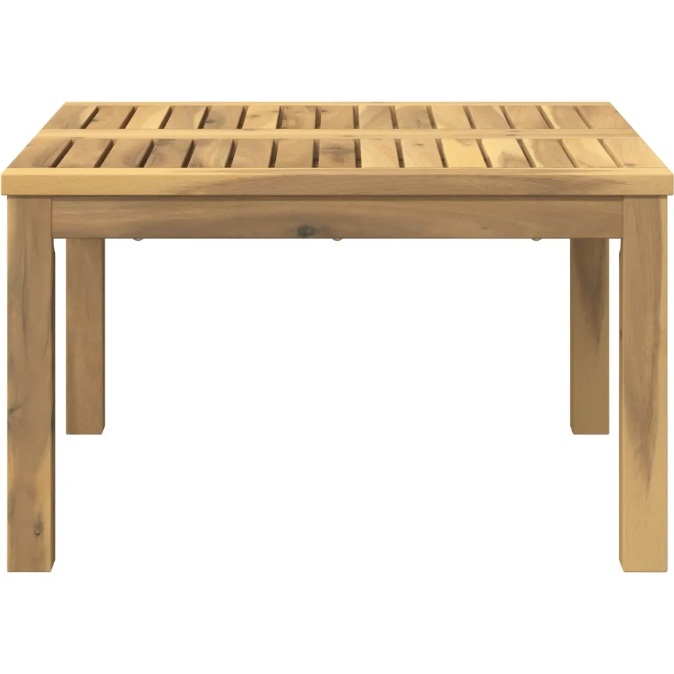 vidaXL Salontafel LAREN Witgewassen 60 x 60,5 x 36 cm Bruin