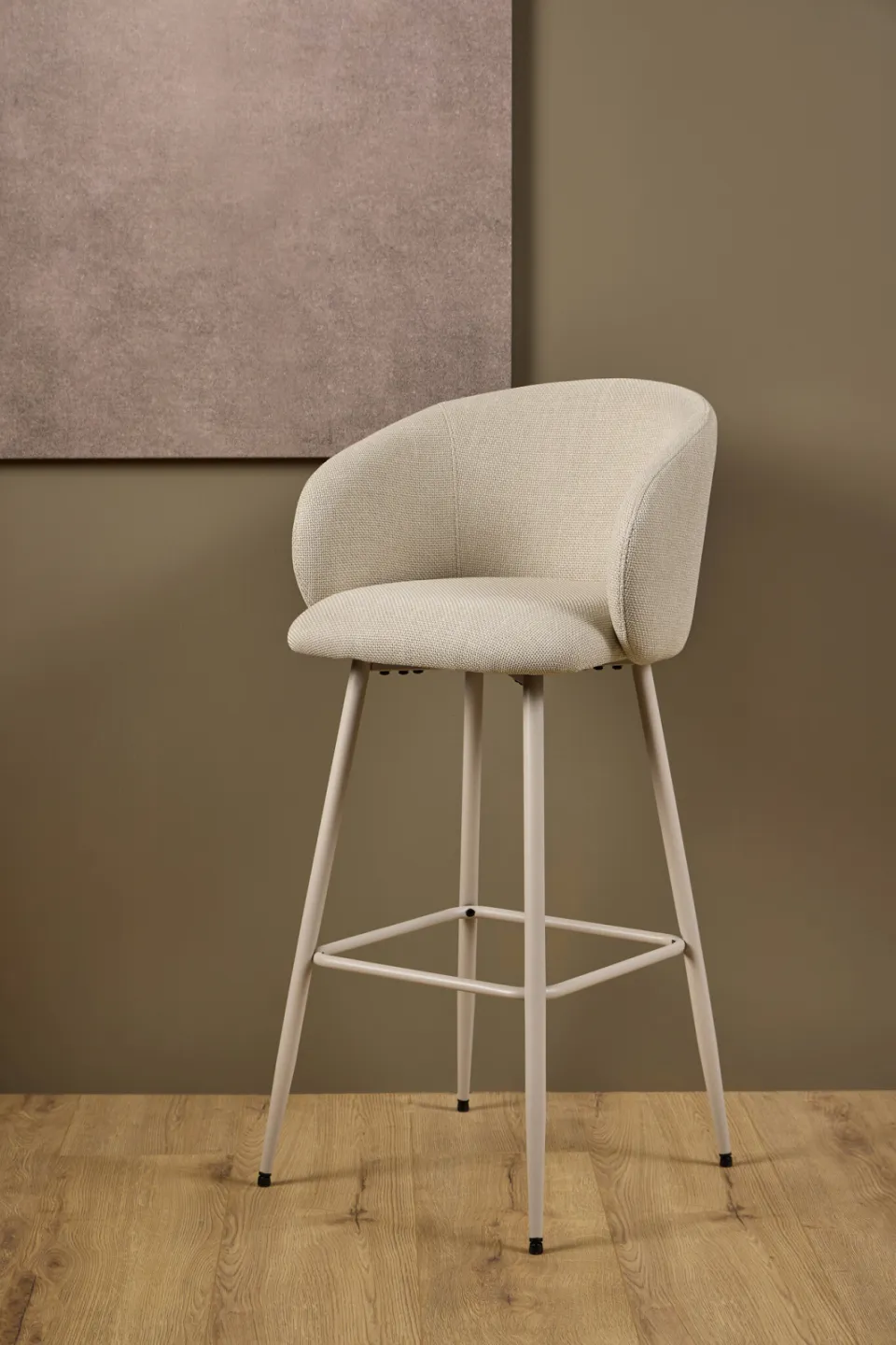 Wehkamp Home Ebby barkruk beige, foto 3