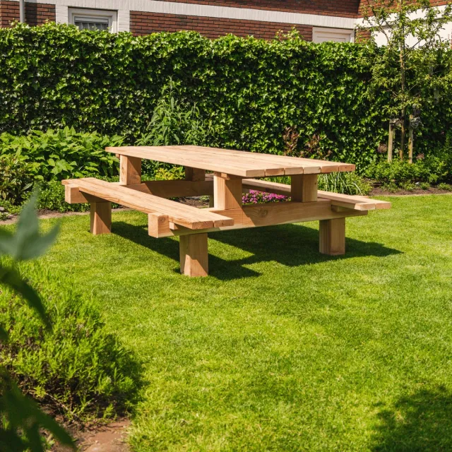 IJsseloutdoor Douglas Picknicktafel Robuust | 300cm