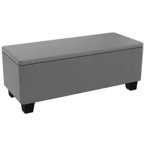 Keter Kussenbox Milan - Kunststof - Zwart/grijs - 106l - 105,3x43,5x40,5cm