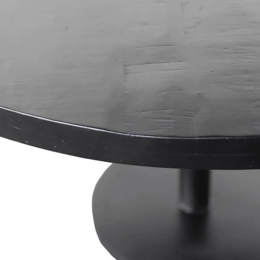 Giga Meubel Eettafel Dinand Zwart 110cm, foto 3