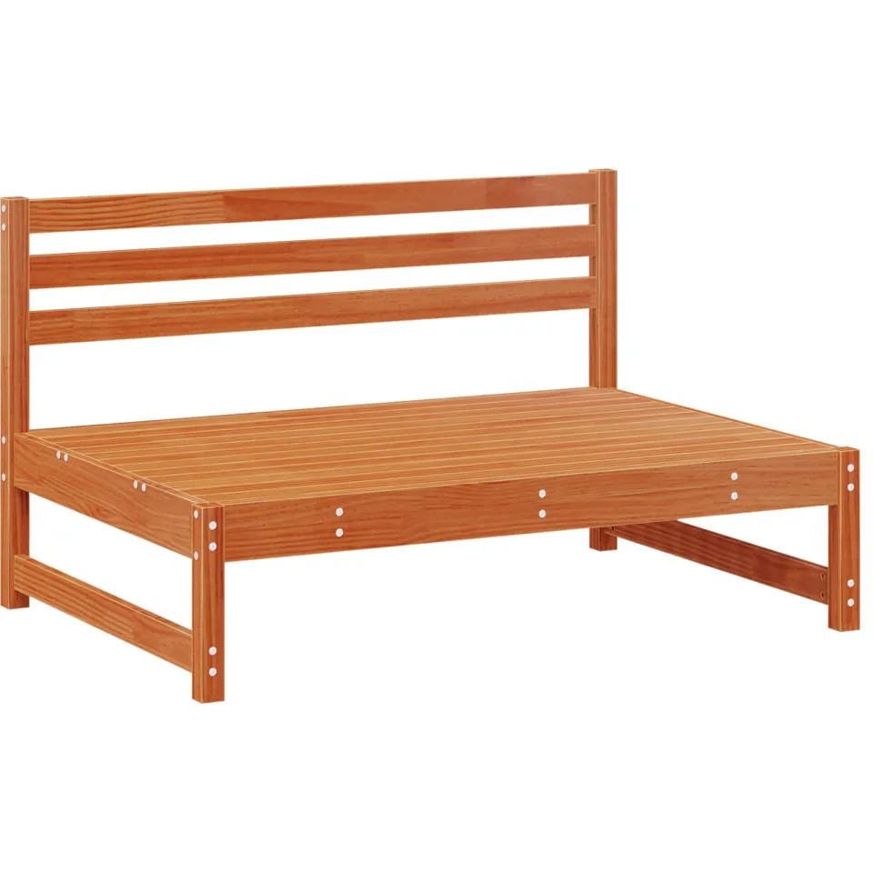 vidaXL Tuin loungeset 6 st Wasbruin Massief grenenhout bruin, foto 3