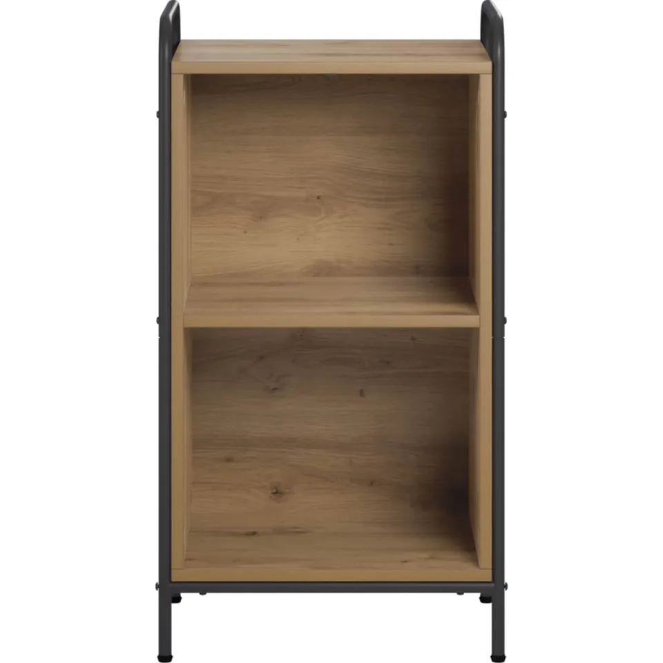 vidaXL Boekenkast 55,5 x 33 x 174 cm Bewerkt hout Artisanaal eiken, foto 3