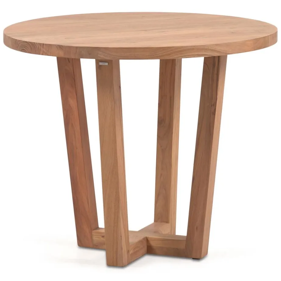 Kave Home Ronde Bistrotafel 'Nahla' Acaciahout, 90cm