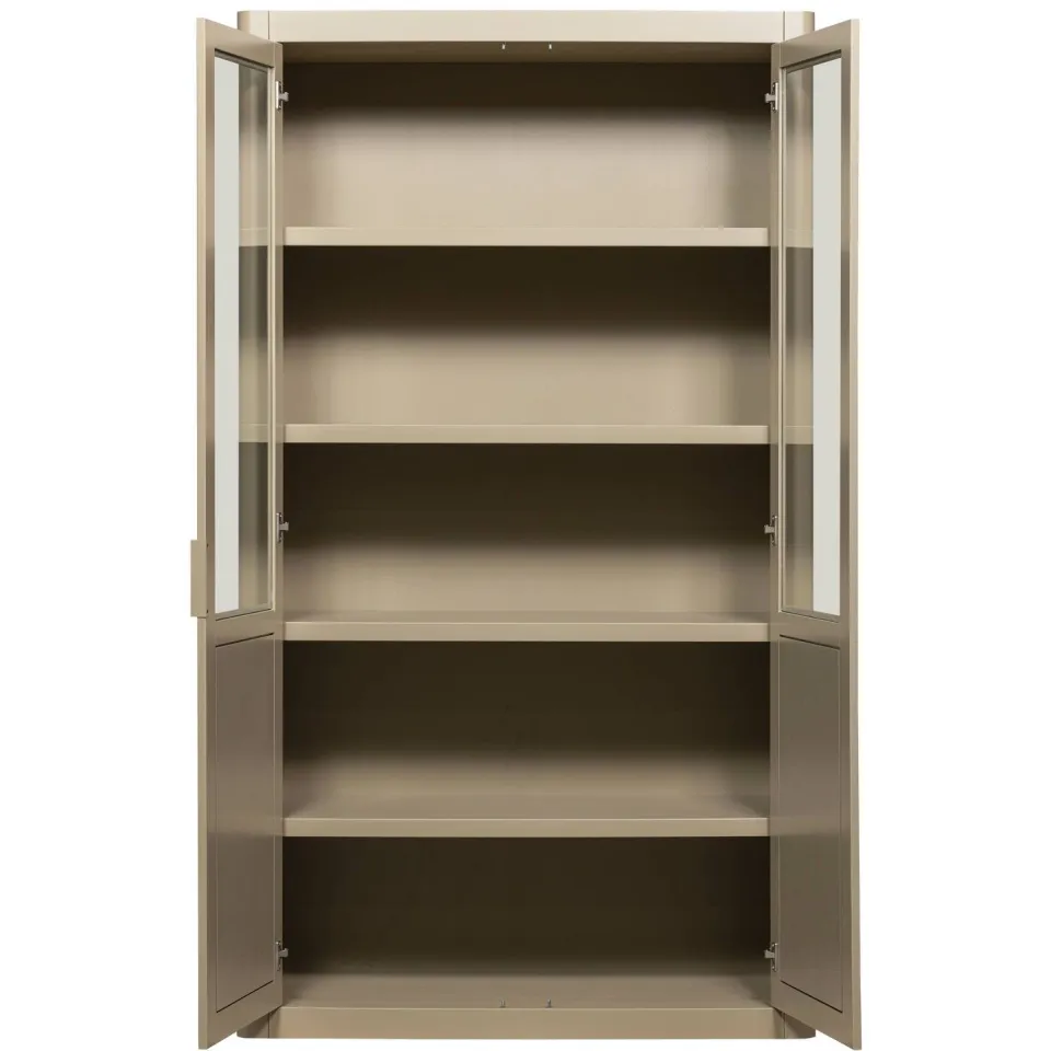 WOOOD Gunnar buffetkast grenen taupe, foto 3