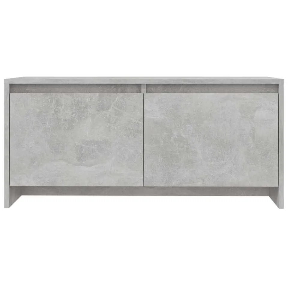 vidaXL Salontafel 90x50x41,5 cm bewerkt hout betongrijs grijs, foto 4
