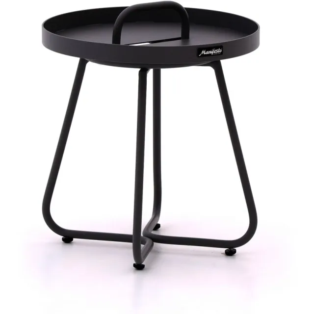 Manifesto Furniture Manifesto Pito bijzet tuintafel ø 37cm (h:43cm) Grijs