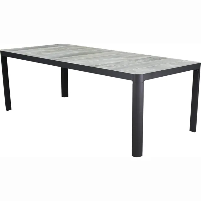 AVH-Collectie New Delhi dining tuintafel 220x100xH74 cm antraciet