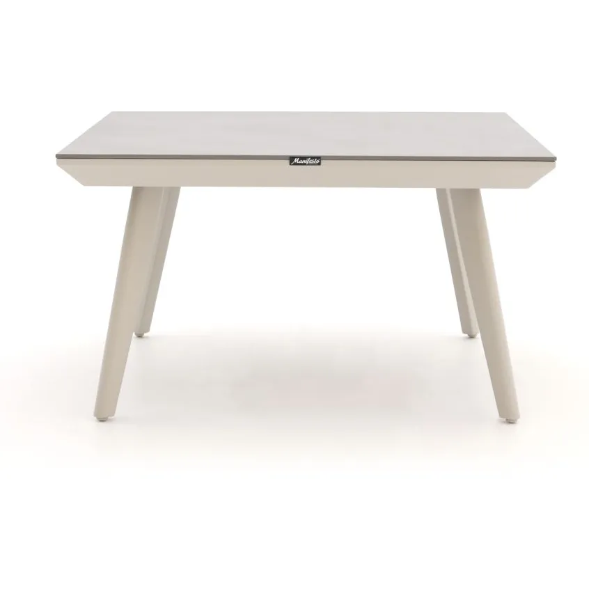 Manifesto Furniture Manifesto Valsecca lounge tuintafel 80x80x45cm Taupe