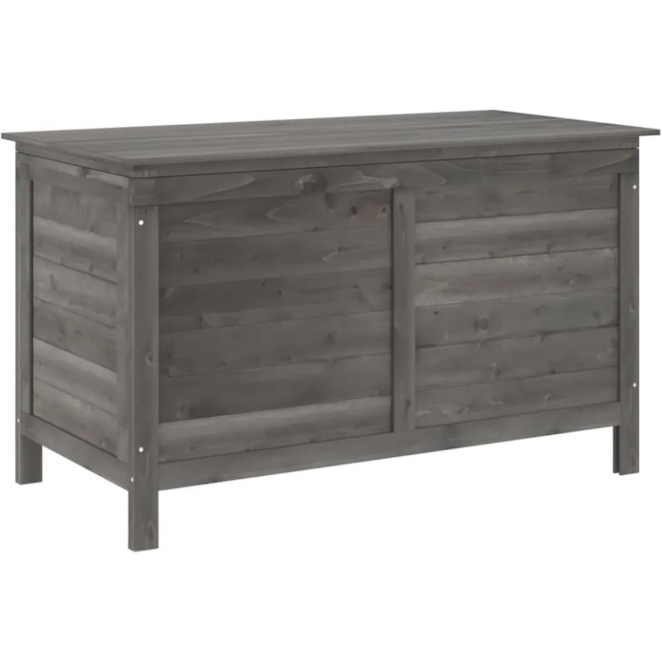 vidaXL Tuinbox 99x49,5x58,5 cm massief vurenhout antracietkleurig, foto 4
