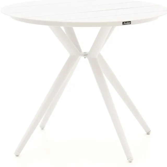 Manifesto Furniture Manifesto Sora dining tuintafel ø 90cm (h:75cm) Wit