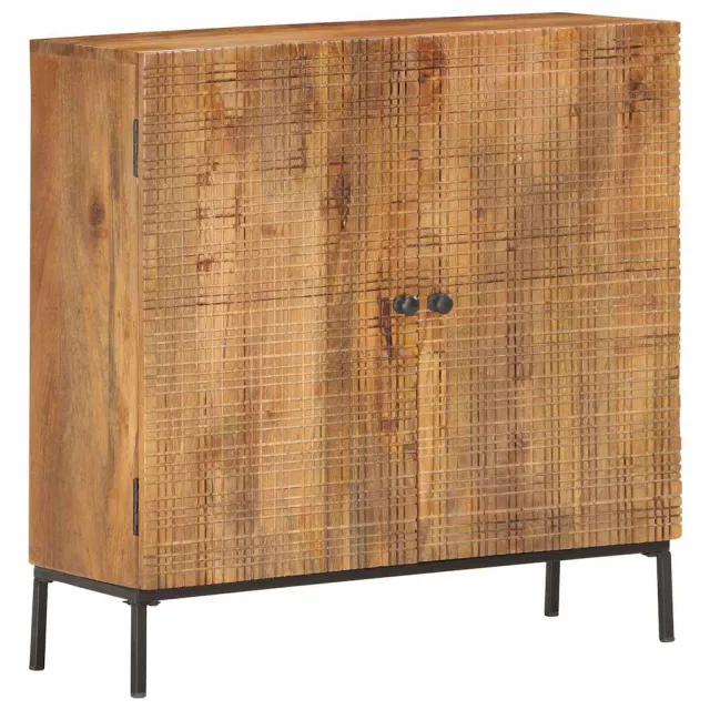 vidaXL Dressoir 75x30x75 cm massief mangohout Bruin