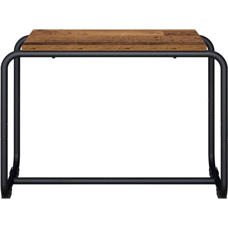 vidaXL TV-standaard 60 x 35,5 x 42 cm Oud hout Bewerkt hout bruin, foto 3